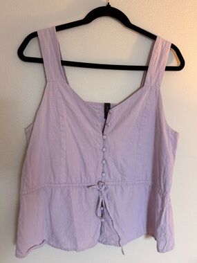 lilac Y.A.S. sleeveless Cosa top